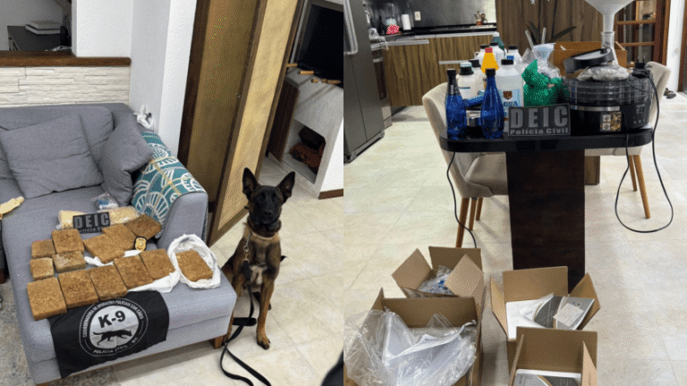 Polícia prende líder russo e desmantela laboratório de cocaína em Jurerê Internacional