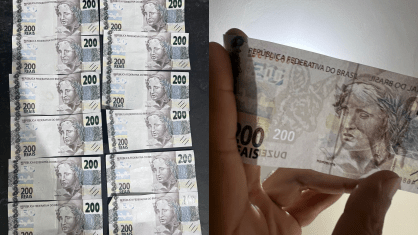 Homem é preso por uso de dinheiro falso e corrupção ativa em Salto de Pirapora
