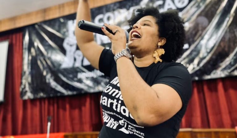 Samara Martins enfrenta desafio em corrida presidencial masculina em 2026
