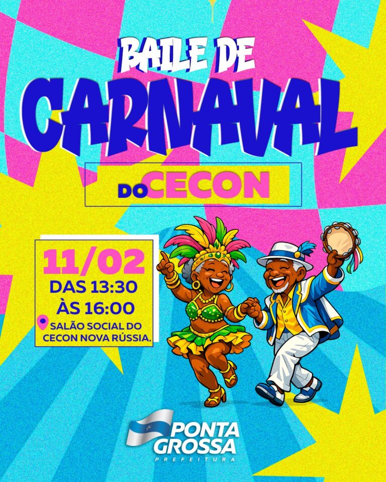 Cecon Nova Rússia realiza baile de carnaval para público 60+ com eleição das majestades