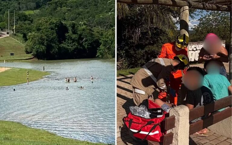 Bombeiros alertam sobre riscos de ataque de piranhas em Caldas Novas