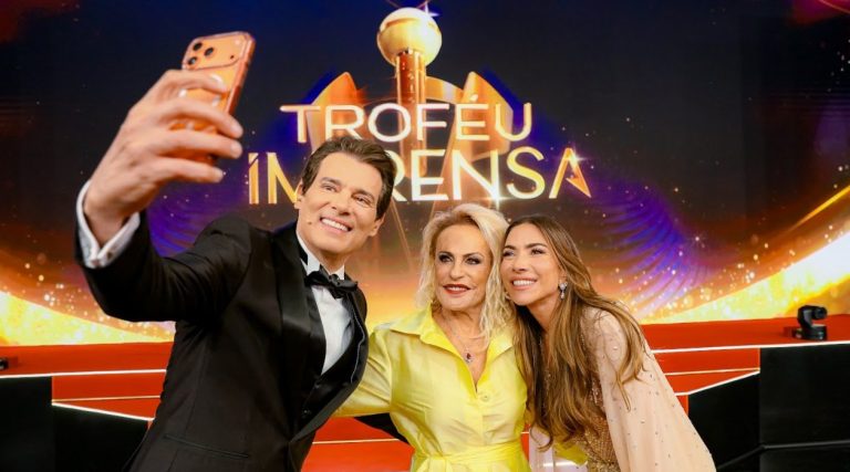 Ana Maria Braga defende colaboração entre emissoras no Troféu Imprensa
