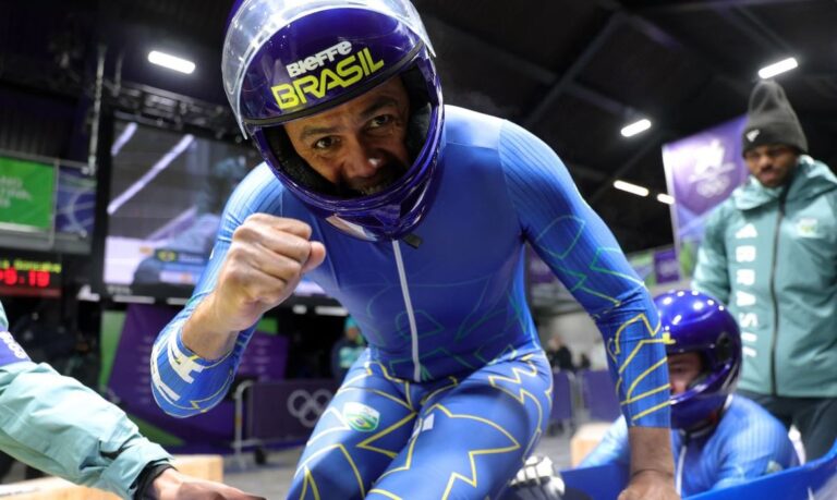 Brasil alcança melhor resultado no bobsled para dois atletas em Milão-Cortina