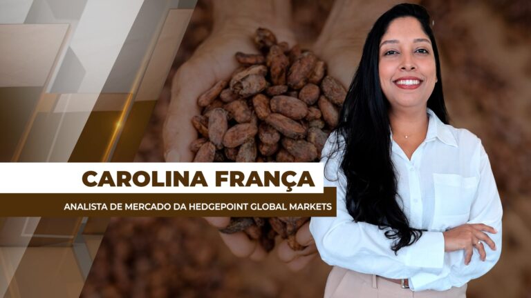 Cacau registra queda após alta intensa com influência do lado vendedor global