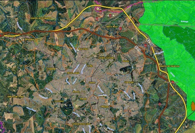 Cdepg finaliza proposta de traçado para o Contorno Norte em Ponta Grossa