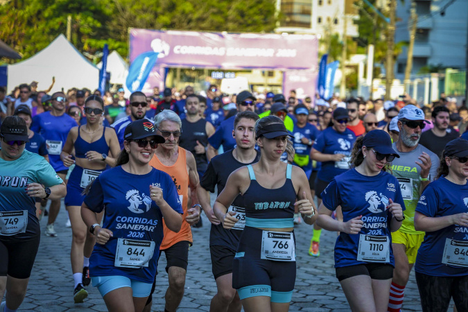 Corridas da Sanepar em Toledo reúnem 850 atletas e terão retirada de kits neste sábado