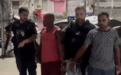 Polícia prende Biel do Feijão, líder do Comando Vermelho no Rio de Janeiro