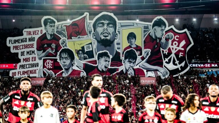 Flamengo empata com Internacional em jogo marcado pela volta de Paquetá ao Maracanã