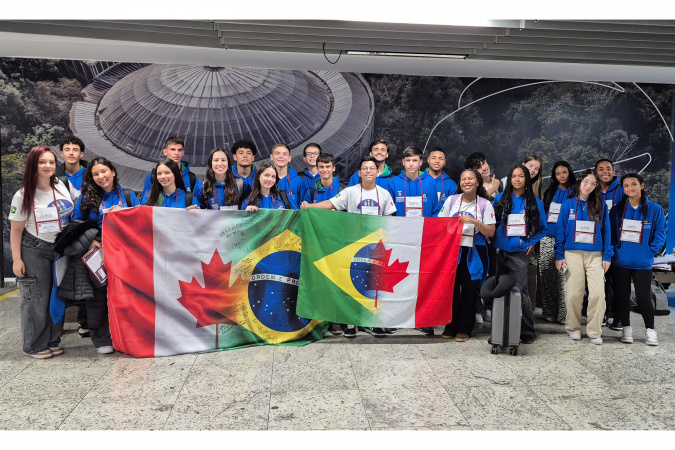 Estudantes do Ganhando o Mundo iniciam intercâmbio no Canadá em 2026