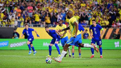 Igor Thiago fala sobre depressão e renovação após gol pela seleção brasileira