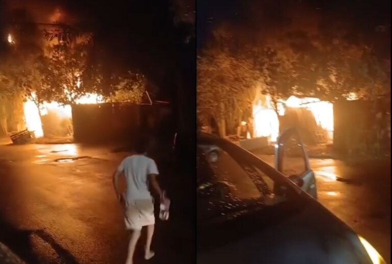 Incêndio destrói barracão de recicláveis em Curitiba e preocupa autoridades