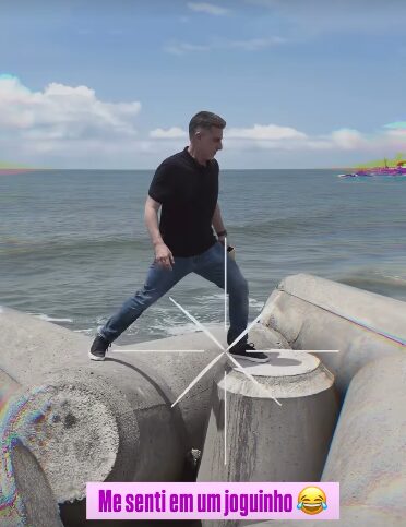 Luciano Huck destaca as belezas do litoral do Paraná em visita a Matinhos