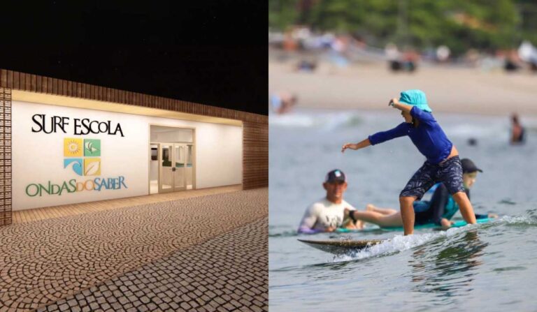 Projeto Surf Escola amplia atuação com nova sede em Matinhos