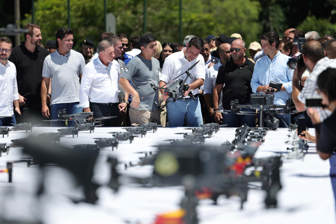 Paraná reforça segurança com 243 drones de monitoramento aéreo