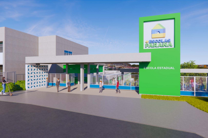 Paraná avança na construção de 40 novas escolas por meio de parceria público-privada