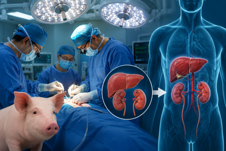 Transplante inédito de fígado e rins de porco avança na medicina chinesa