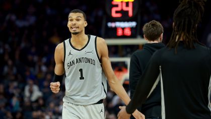 Wembanyama domina partida e Spurs ampliam sequência de vitórias na NBA