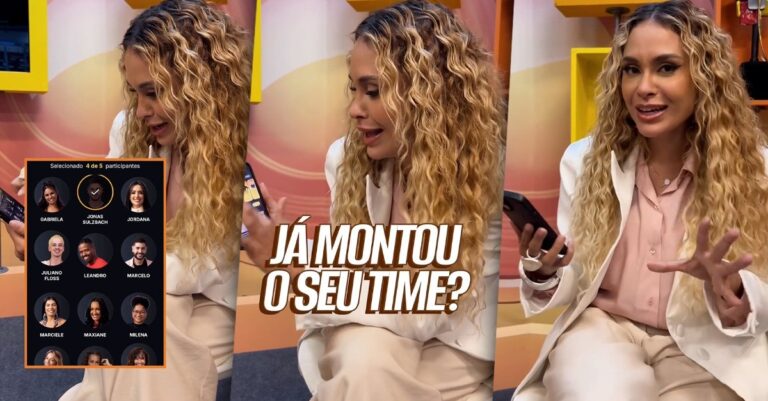Sarah Andrade destaca sister estratégica no cartola BBB 26
