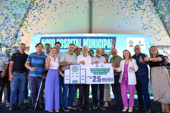 Estado inicia construção do hospital municipal em Imbituva com investimento de R$ 25,6 milhões