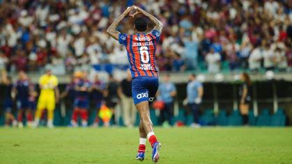 Jean Lucas garante o bicampeonato baiano ao Bahia com virada sobre o Vitória