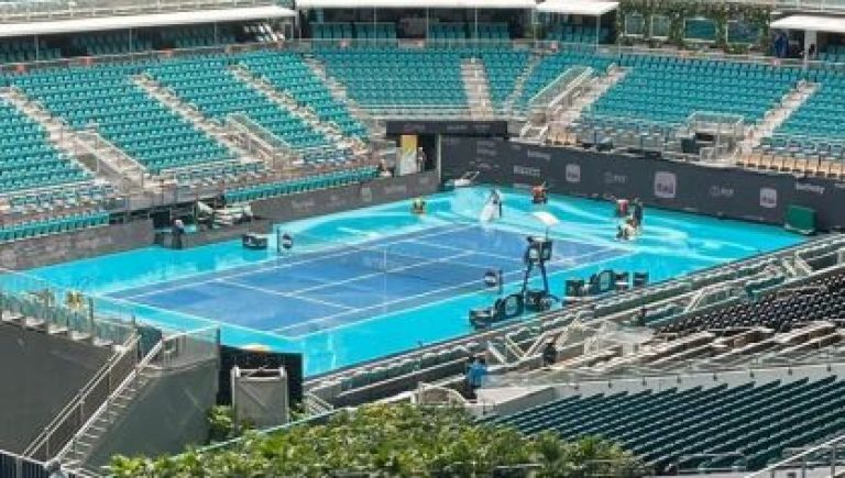 Tempestade pode atrasar finais do Miami Open em 29 de março
