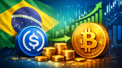 Stablecoins impulsionam uso crescente de bitcoin no Brasil