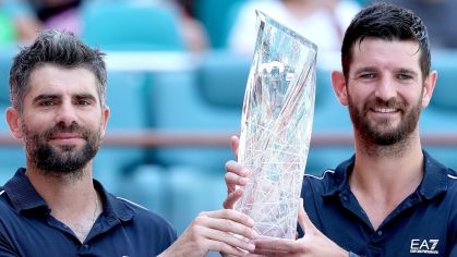 Italianos conquistam título do Miami Open após décadas sem vitória