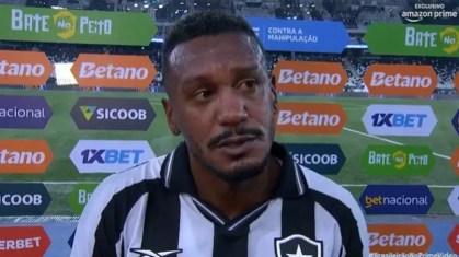Edenílson defende trabalho de Martin Anselmi após derrota do Botafogo