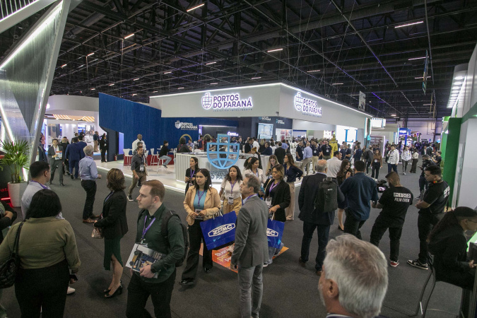 Portos do Paraná fortalece liderança na Intermodal South America 2026