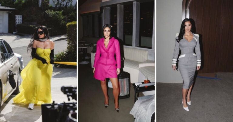Kim Kardashian leiloa roupas de grife para apoiar mulheres vulneráveis