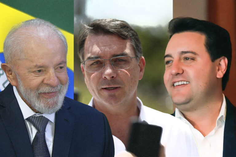 Lula lidera primeiro turno e empata com Flávio Bolsonaro e Ratinho Jr no segundo turno