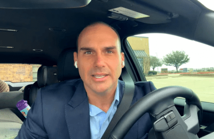 Eduardo Bolsonaro reforça ato na Avenida Paulista em participação por vídeo dos EUA