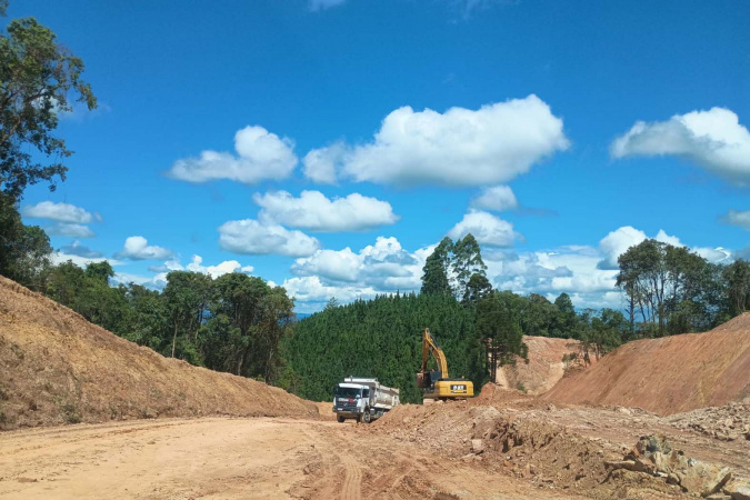 Pr-092 em Doutor Ulysses terá interdição para avanço das obras de pavimentação
