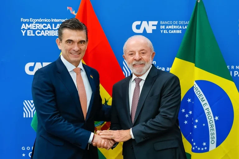 Lula e Rodrigo Paz fortalecem cooperação estratégica Brasil-Bolívia