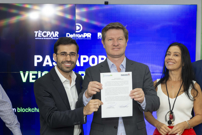 Paraná amplia passaporte veicular digital com 3,4 mil veículos tokenizados