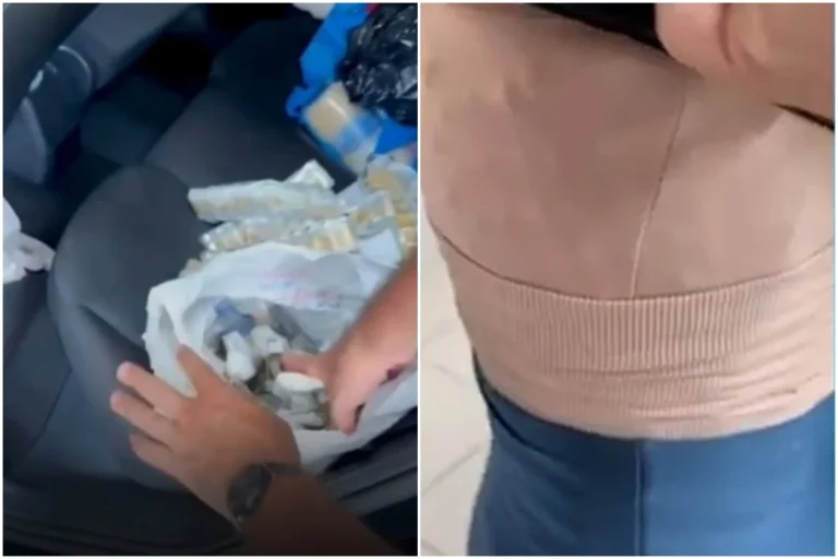 Mulher é detida com 560 ampolas ilegais de emagrecedores na Ponte da Amizade