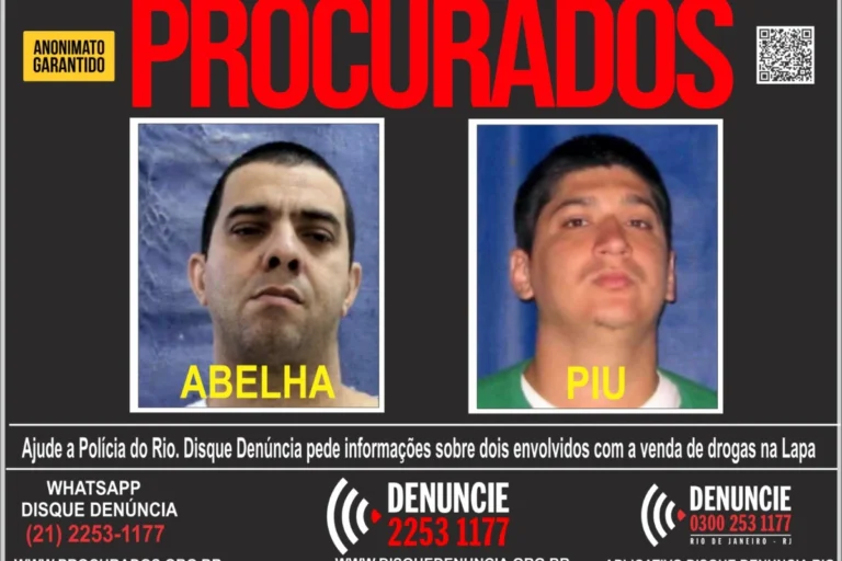 Polícia civil intensifica busca por chefes do tráfico na Lapa Rio de Janeiro