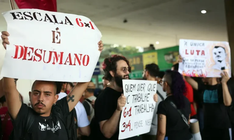 Fim da escala 6x1 lidera protestos do 1º de maio em todo o país