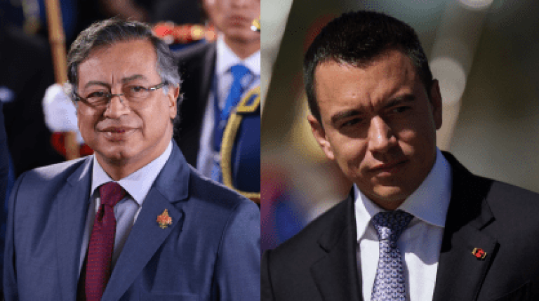 Petro anuncia ação contra Daniel Noboa por difamação após acusações públicas