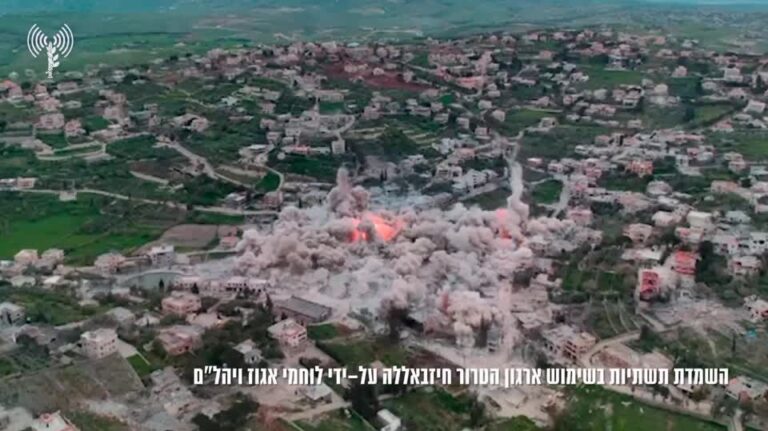 Israel consolida posições no sul do Líbano antes de cessar-fogo