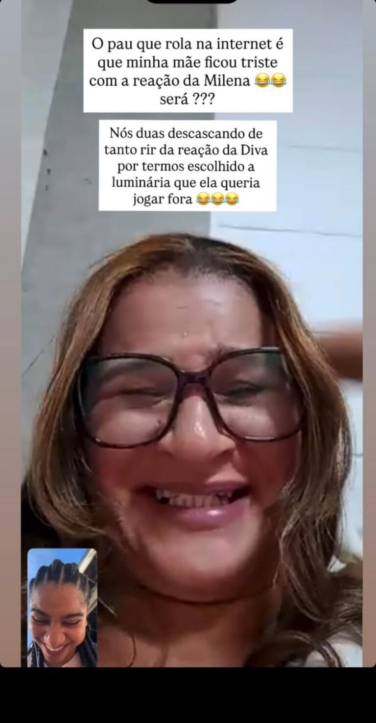 Irmã gêmea de Milena rebate rumores sobre crise no BBB 26