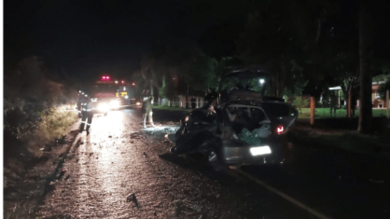 Cinco pessoas morrem em grave acidente na SC-355 em Santa Catarina