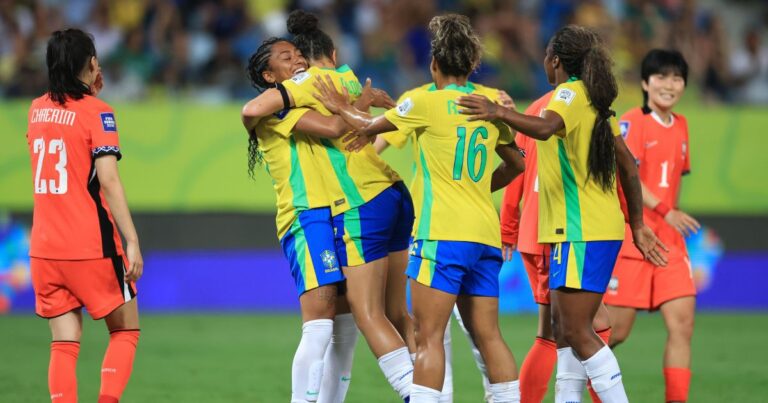 Brasil goleia Coreia do Sul no Fifa Series em Cuiabá