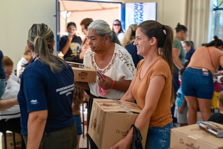 Páscoa solidária de Ponta Grossa beneficia cinco mil famílias em situação de vulnerabilidade