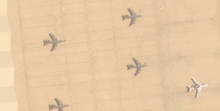 novas imagens revelam destruição de aeronave de radar dos eua após ataque iraniano