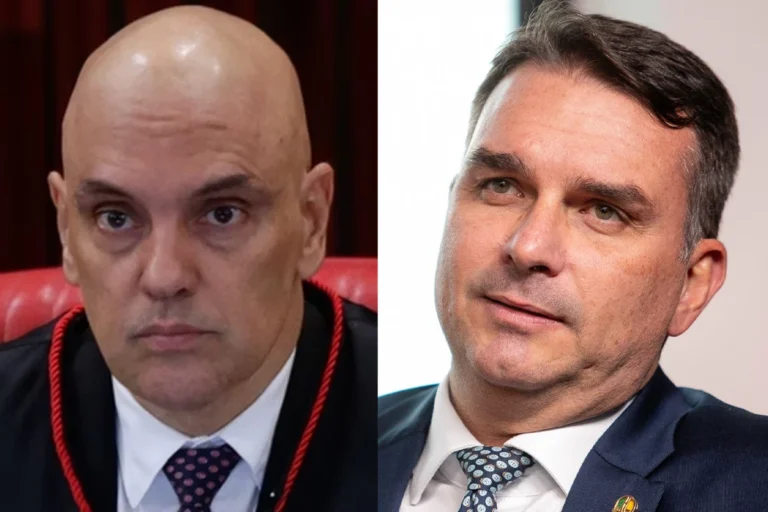 Flávio Bolsonaro critica voto de Moraes que condena Eduardo Bolsonaro