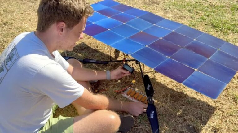 Drone solar infinito desafia limites da aviação caseira