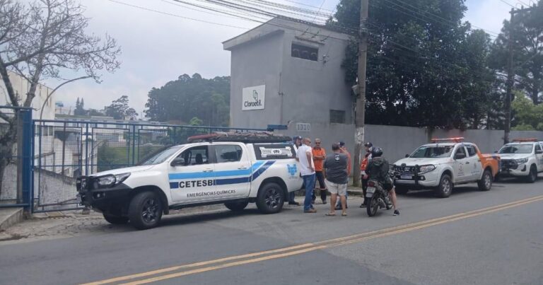 Vazamento químico provoca mau cheiro no ABC paulista em São Bernardo do Campo