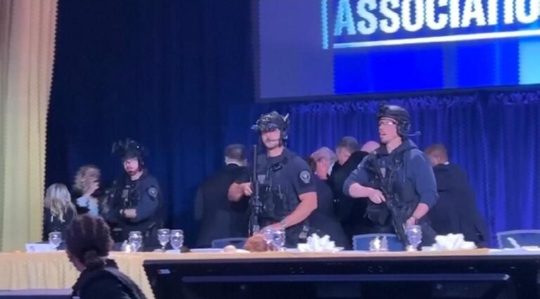 Atirador causa pânico em jantar com Donald Trump em Washington