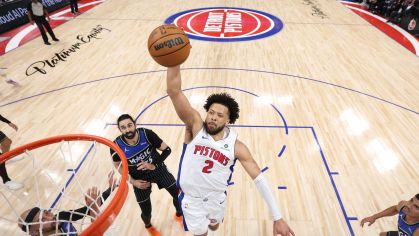 Pistons encerram jejum histórico e vencem Magic nos playoffs da nba